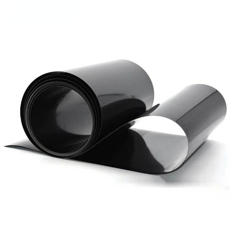 Black conductive HIPS plastic sheet roll